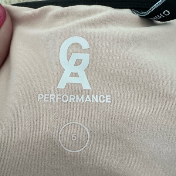 Good American Mixed Mesh Black Athletic Crop Top - Picture 7 of 10